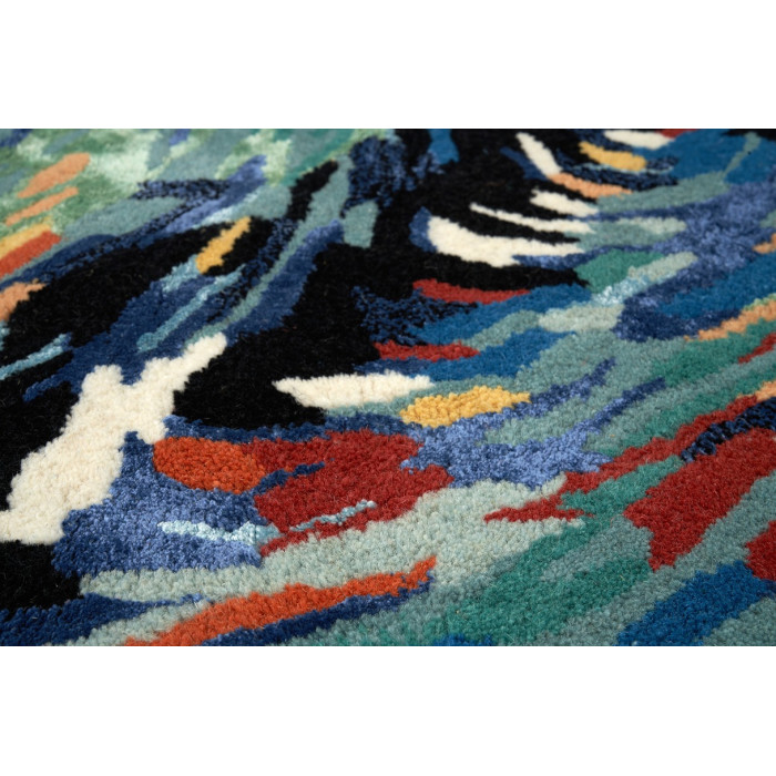 Paklājs FLORES BLUE (Handmade Collection) Paklājs FLORES BLUE (Handmade Collection)